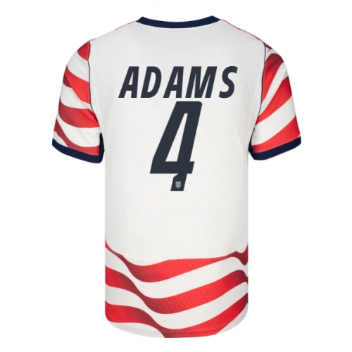 Billige Fotballdrakt Forente stater Tyler Adams #4 Replika Hjemmedrakt VM 2026 Kortermet Billige Fotballdrakt Forente stater Tyler Adams #4 Replika Hjemmedrakt VM 2026 Kortermet
